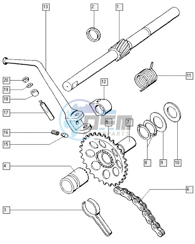 Strarter mechanism