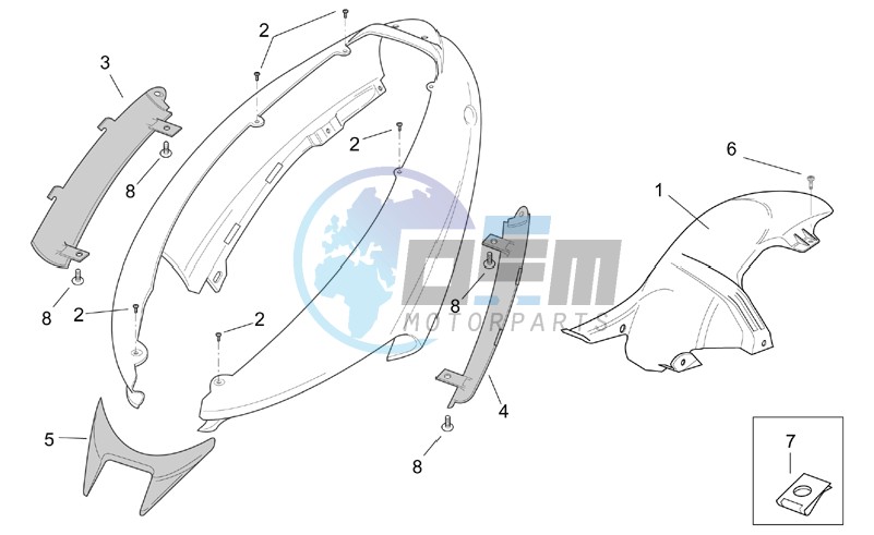 Rear body - Side panels