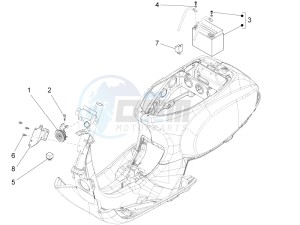 S 150 4T 3V ie Vietnam drawing Control switches - Battery - Horn