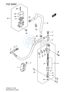 SFV 650 GLADIUS EU drawing REAR MASTER CYLINDER