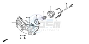 SFX50MM drawing HEADLIGHT (1)