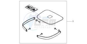 CBF600NA drawing PANEL SET