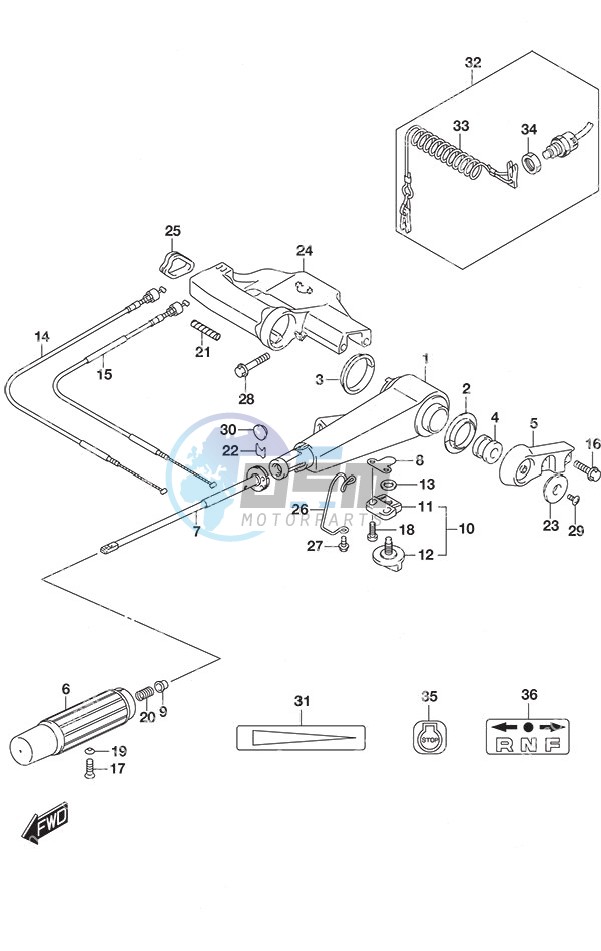 Tiller Handle