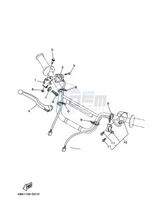 TT-R110E (BMA3) drawing HANDLE SWITCH & LEVER