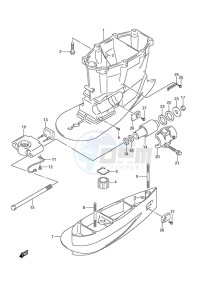 DF 300A drawing Drive Shaft Housing