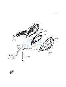 J300 SC300AEF XX (EU ME A(FRICA) drawing Air Cleaner