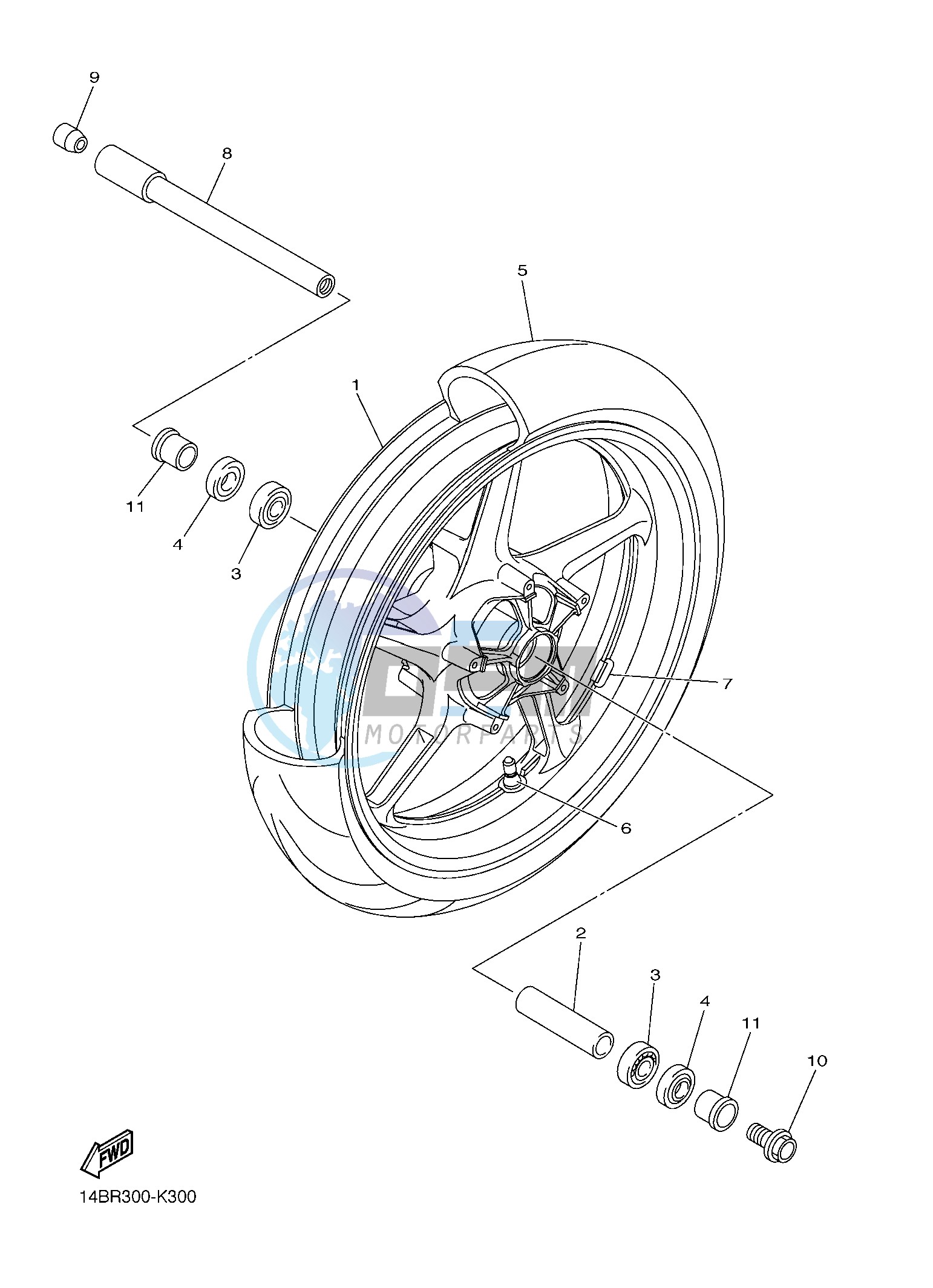 FRONT WHEEL