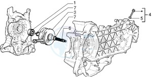 X9 125 drawing Crankshaft