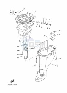 F25DEL drawing UPPER-CASING