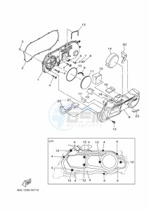 GPD155-A NMAX 150 (BBDG) drawing FRONT MASTER CYLINDER