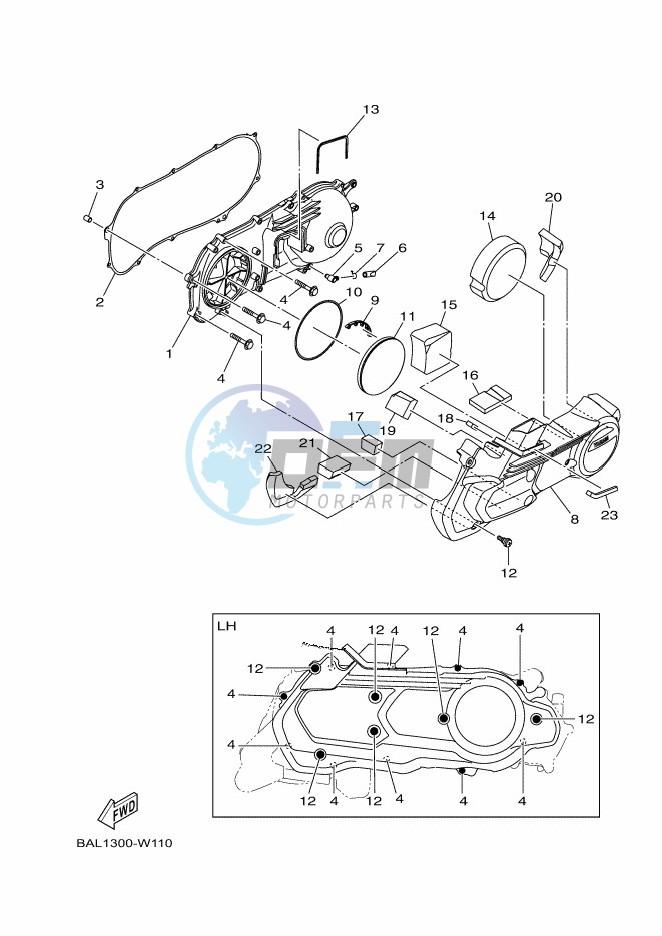 FRONT MASTER CYLINDER