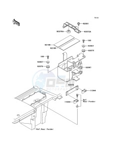 KLF300 KLF300-B18 EU GB drawing Frame Fittings