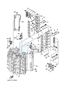 FL350AETX drawing CYLINDER-AND-CRANKCASE-3