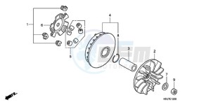 FES1259 UK - (E / MKH 3E) drawing DRIVE FACE