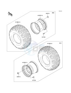 KAF 620 J [MULE 3010 TRANS4X4] (J6J-J8F) J6F drawing WHEELS_TIRES