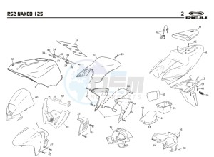 RS2-125-NACKED-BLUE drawing COWLING