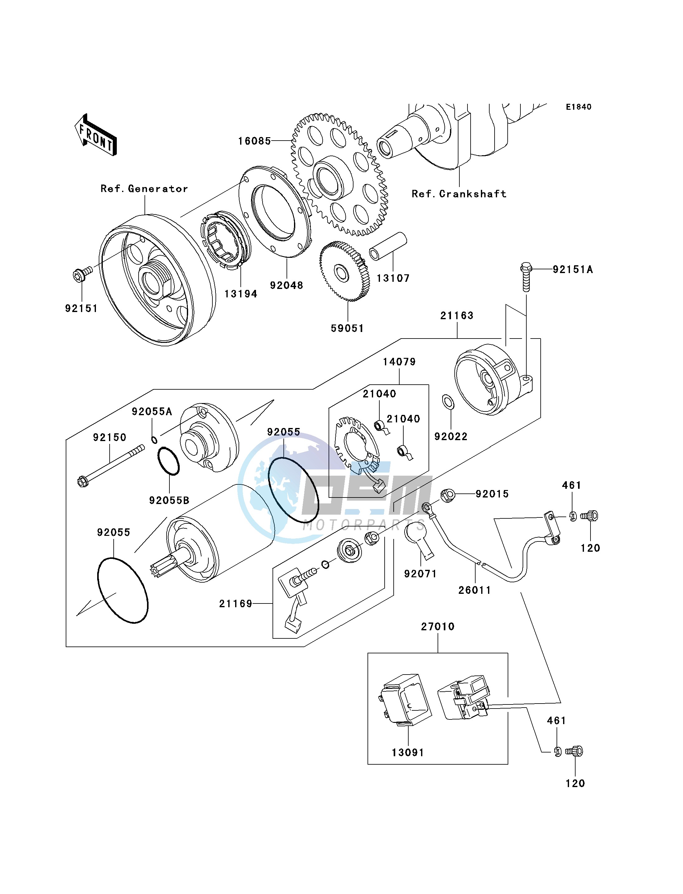 STARTER MOTOR