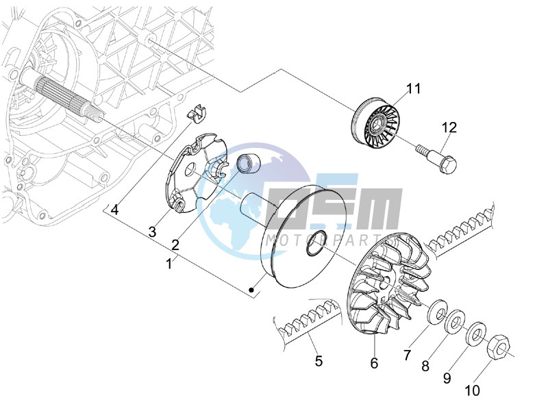 Driving pulley