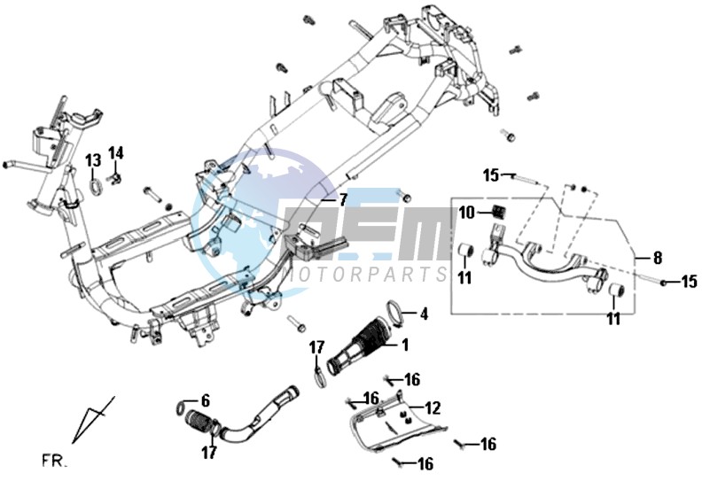 FRAME / ENGINE MOUNT