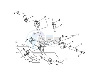 JET SPORT 50 drawing HANDLEBAR - SCHAKELAAR