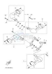 NS50N NITRO NAKED (1PL2) drawing FLASHER LIGHT