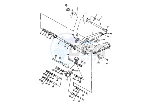 FJR 1300 drawing REAR ARM