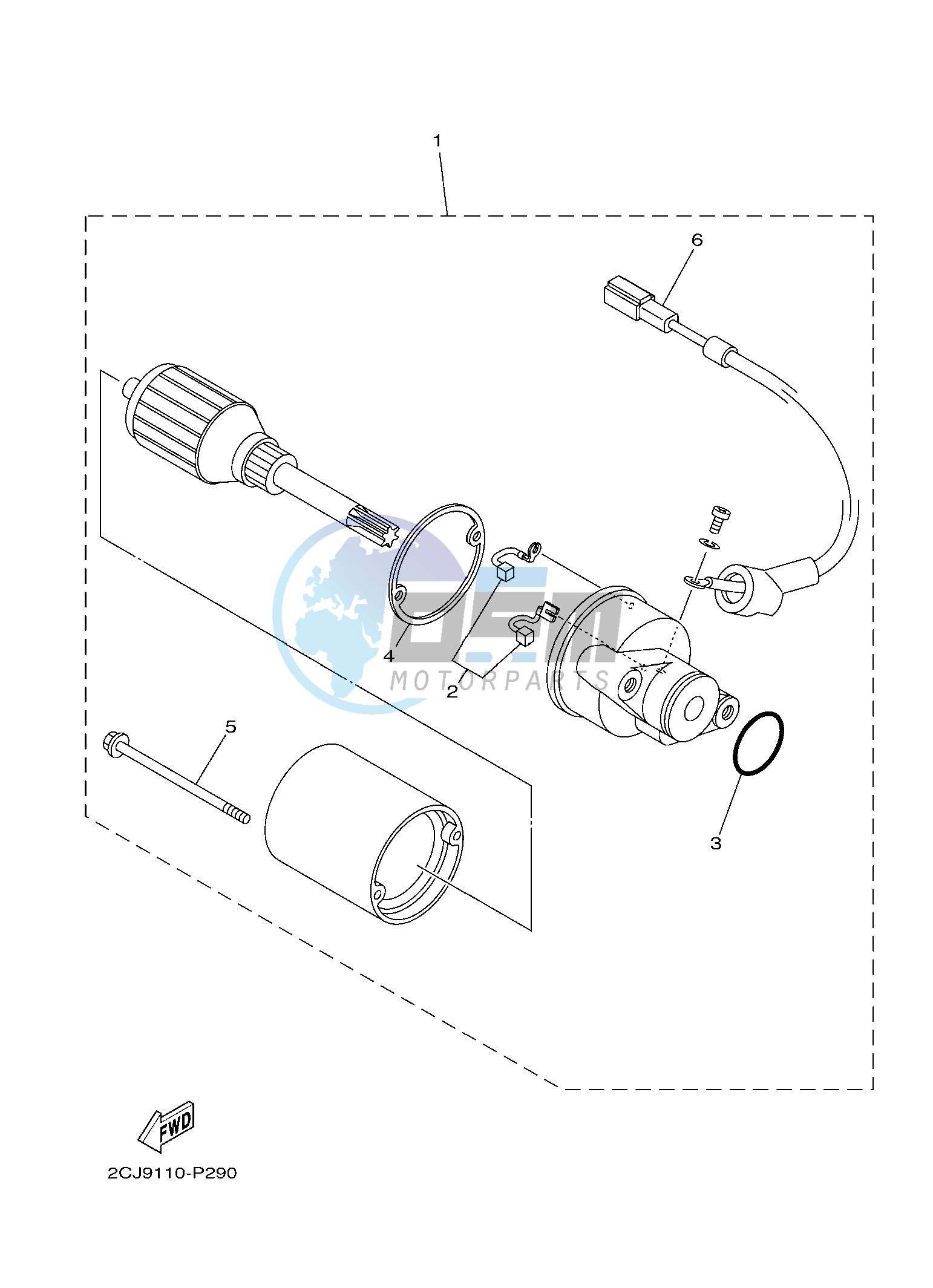 STARTING MOTOR