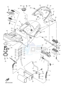 FJR1300A FJR1300-A FJR1300A ABS (B88D) drawing FUEL TANK