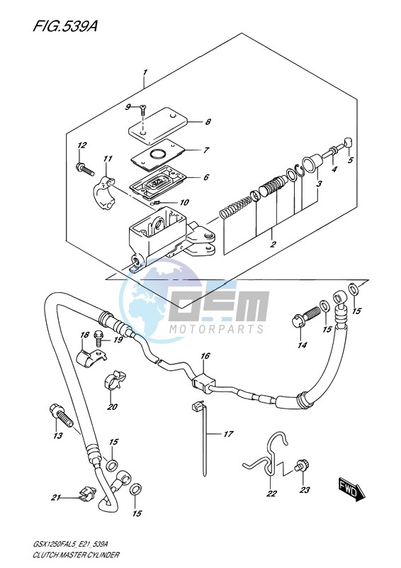 CLUTCH MASTER CYLINDER