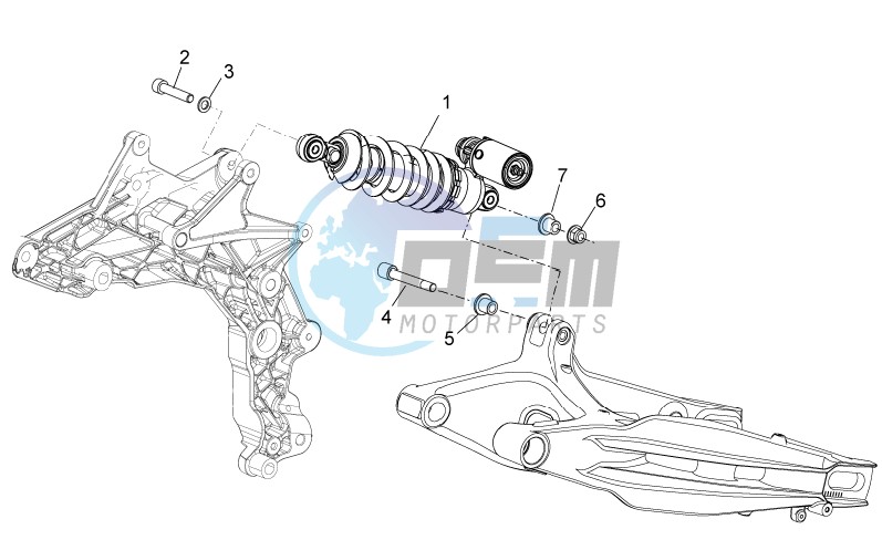 Rear Shock absorber