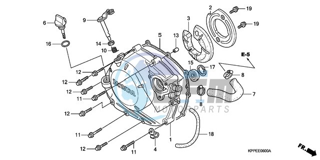 RIGHT CRANKCASE COVER