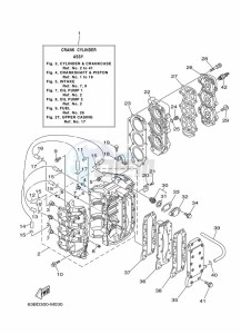 40VMHOL drawing CYLINDER--CRANKCASE