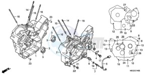 VT750C9 Ireland - (EK / MK) drawing CRANKCASE