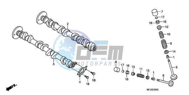 CAMSHAFT/VALVE