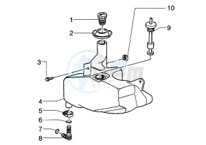 Zip 50 RST drawing Oil tank