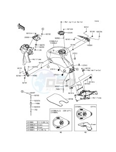 NINJA_ZX-6R ZX636EFF FR GB XX (EU ME A(FRICA) drawing Fuel Tank