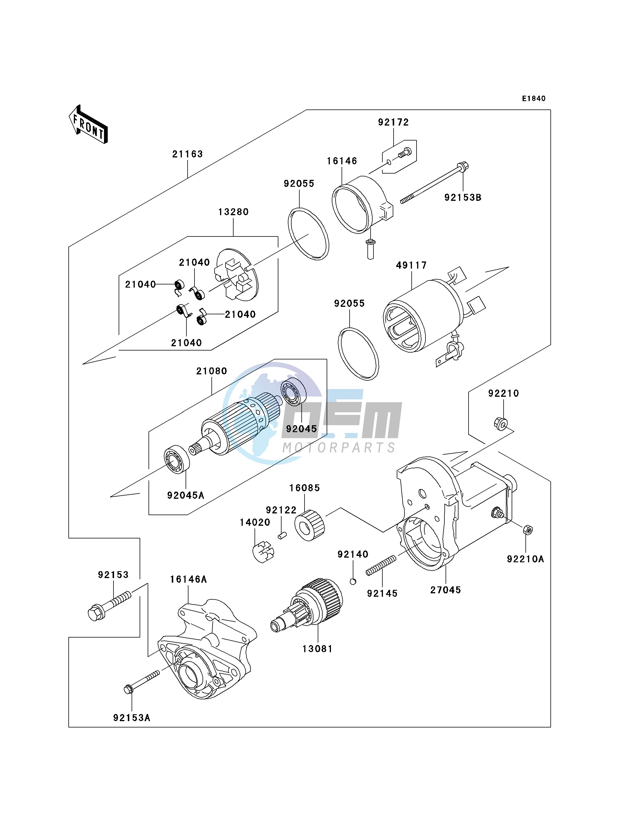 STARTER MOTOR