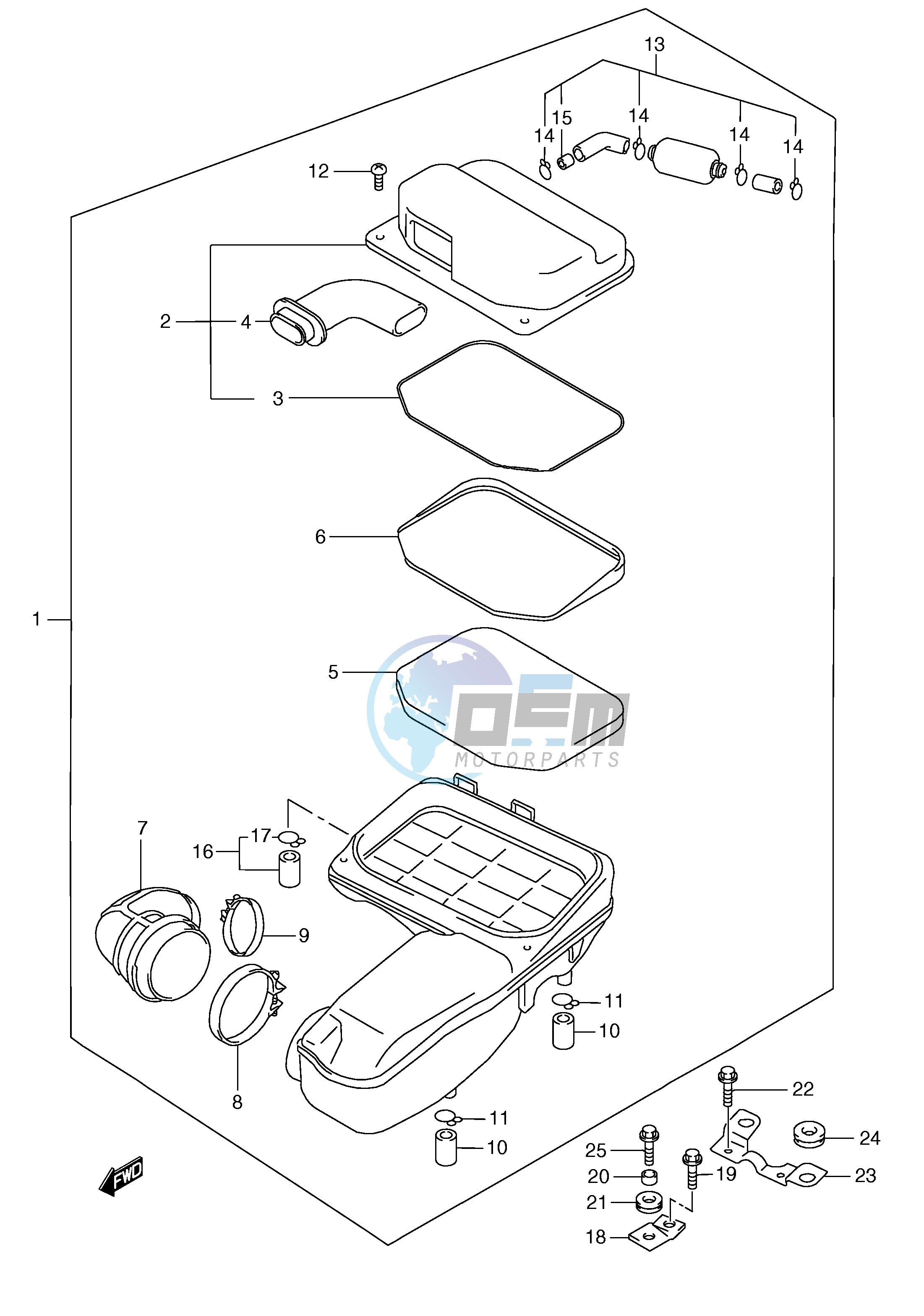 AIR CLEANER (MODEL W)