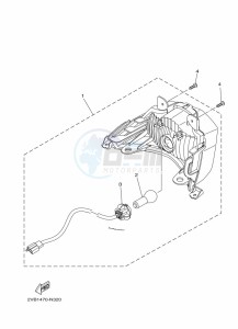 GPD125-A NMAX 125 (BV3H) drawing STARTER