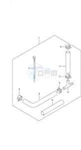 DF 70A drawing Water Pressure Gauge Sub Kit