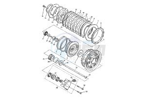 XJR 1300 drawing CLUTCH