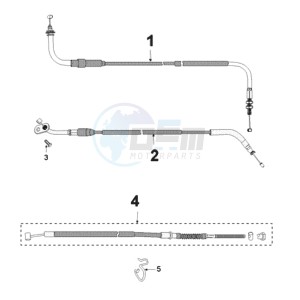 FIGHT 3 E 4T drawing CABLES