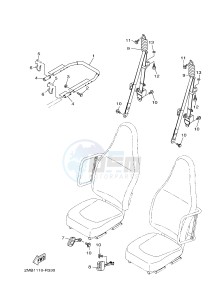 YXE700E YXE70WPXH WOLVERINE R-SPEC EPS (2MBD) drawing SEAT 2