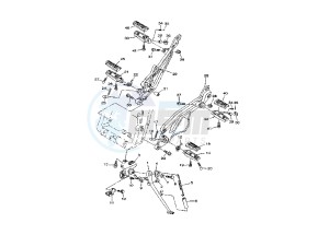 TDM ABS 900 drawing STAND- FOOTREST