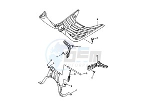 BW_S ORIGINAL EURO 2 50 drawing FOOTREST -STAND