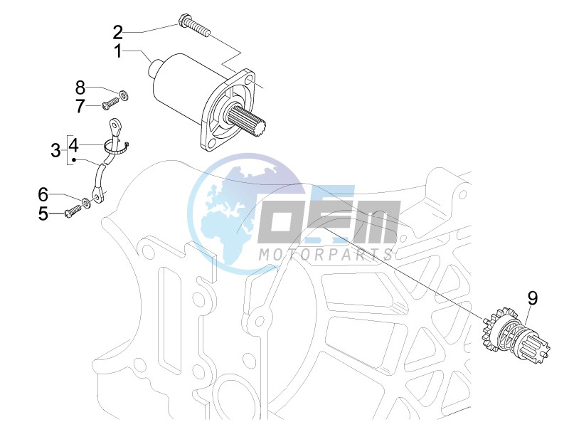 Starter - Electric starter