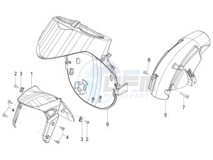 Typhoon 50 4T 4V E2 (NAFTA) USA drawing Wheel huosing - Mudguard