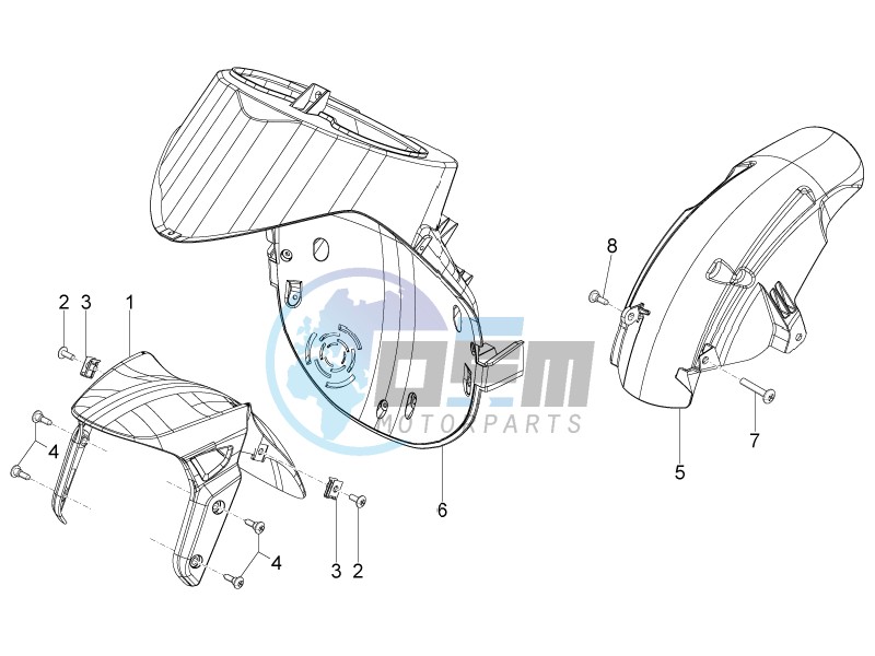 Wheel huosing - Mudguard