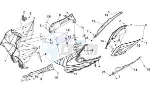 JET SPORT X R 25KMH 50 drawing COWLING L / R / FOOTREST