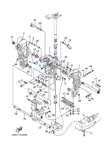 F100AETL drawing FRONT-FAIRING-BRACKET